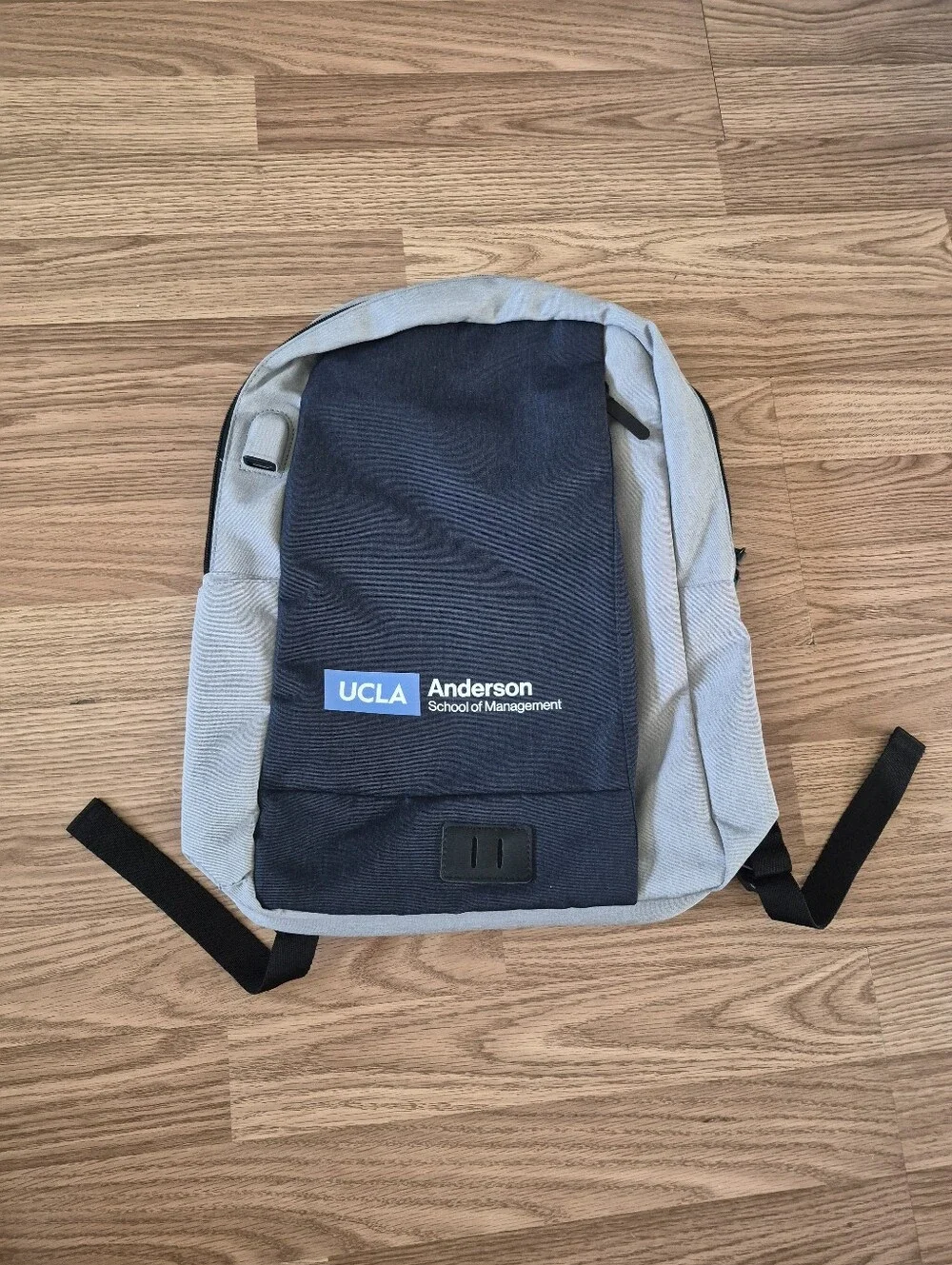 Leed's NBN Navy/Grey Computer Backpack with UCLA Logo